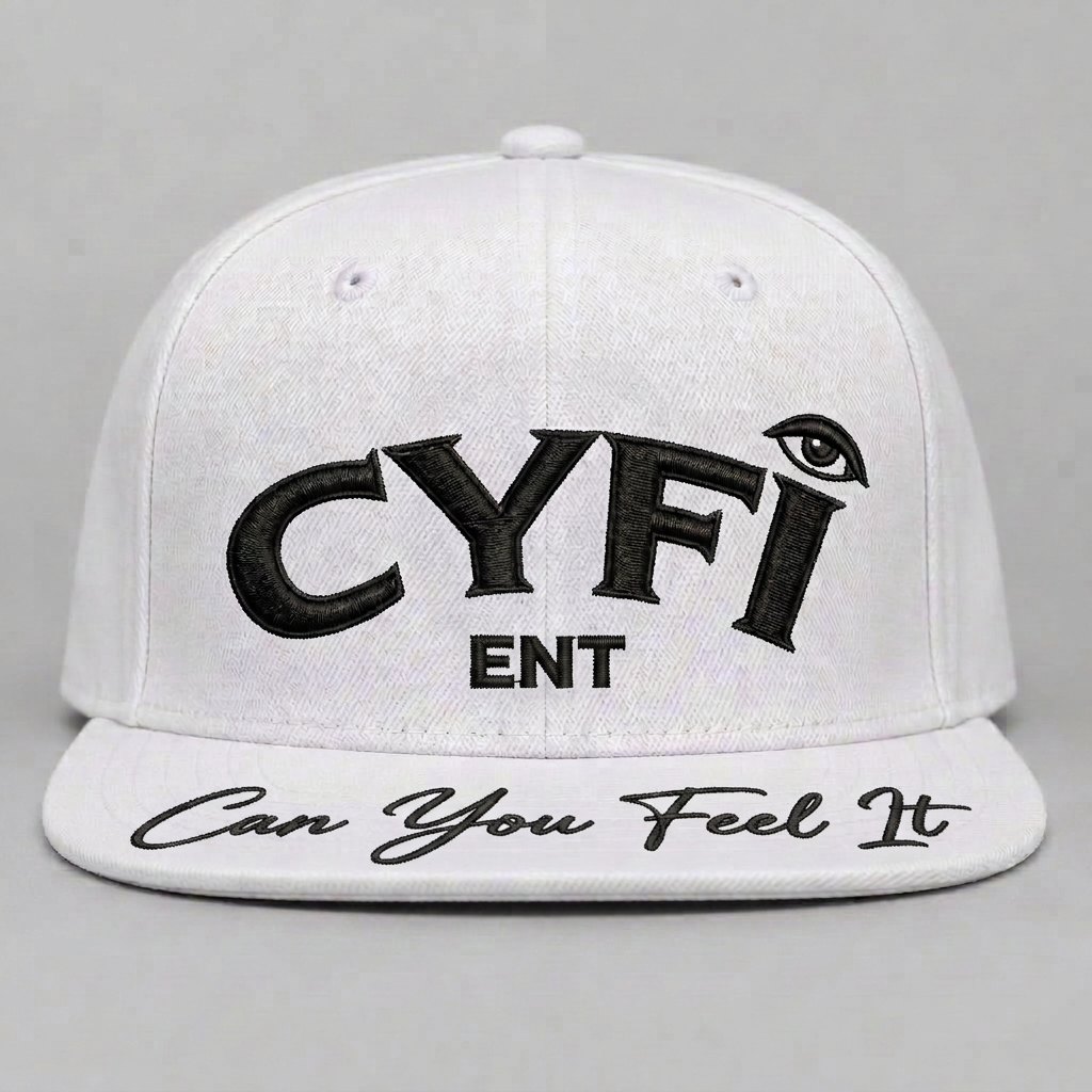 CYFI Snapback — Brim White